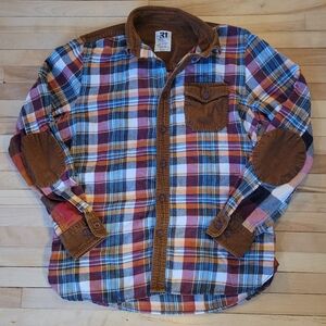 Men's Le 31 Plaid Casual Button Down Shirt